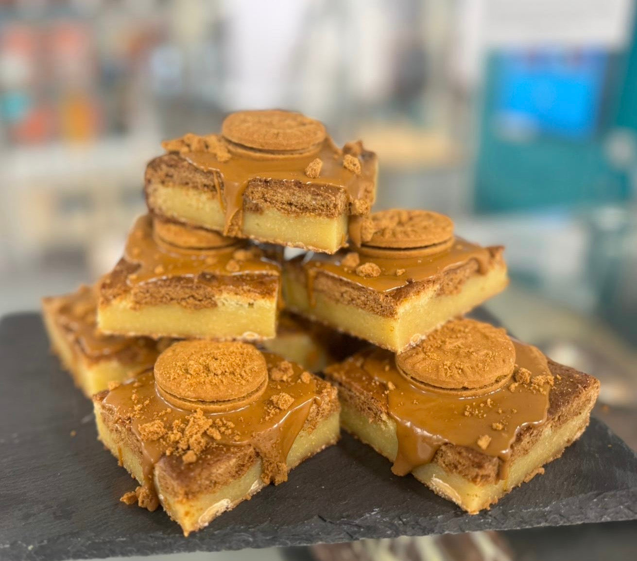 Lotus Biscoff Blondie