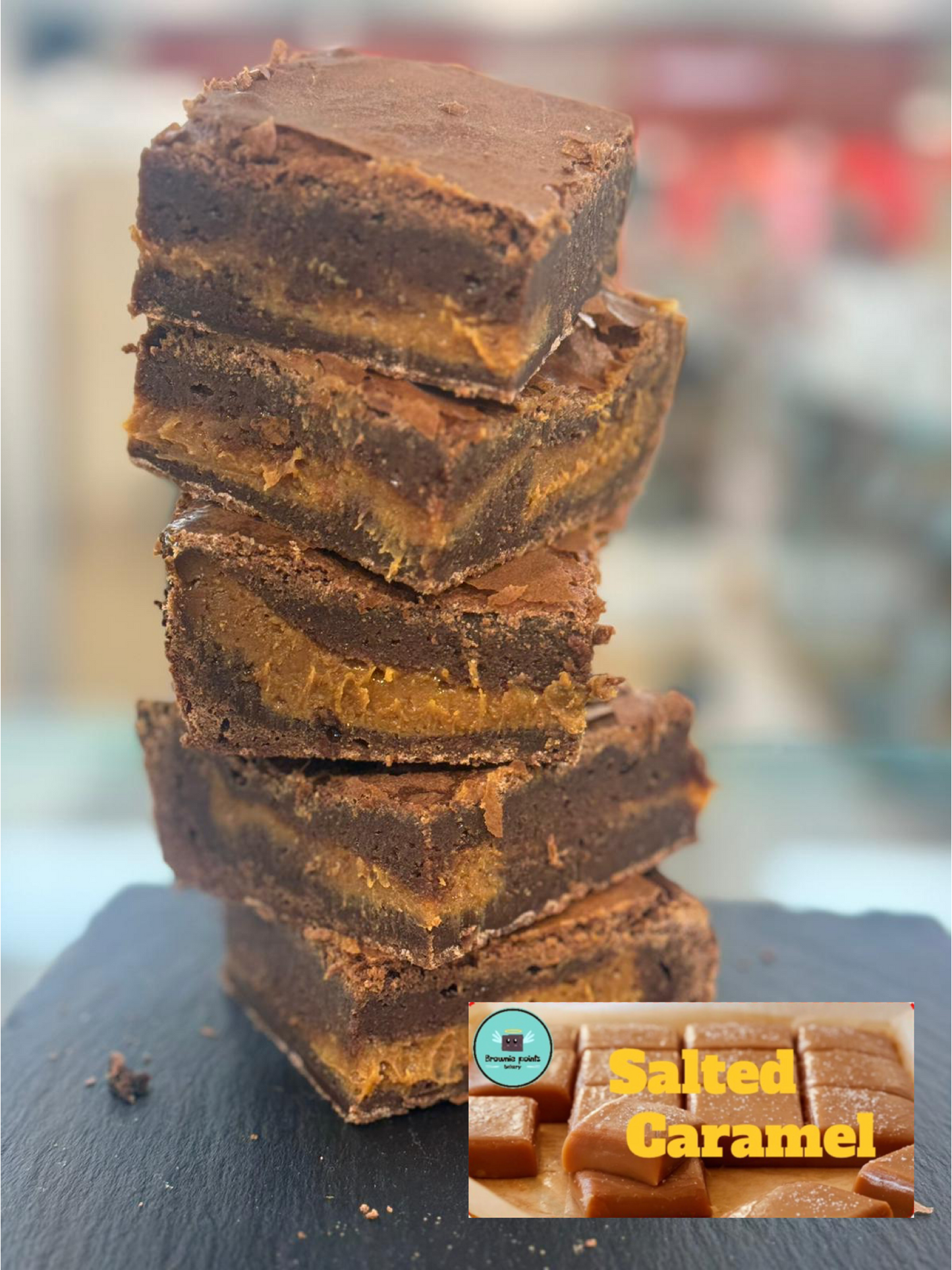Salted Caramel Brownie